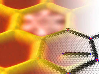 Molekül in Nanopore
