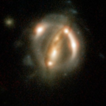 HE0435-1223 gehört zu den fünf besten "Linsenquasaren", die bislang entdeckt wurden.
