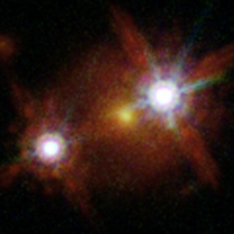 Linsenquasar HE1104-1805