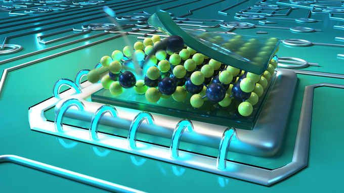 Fehlstellen in dünnen Molybdänsulfid-Schichten können als Nano-Lichtquellen für die Quantentechnologie dienen.