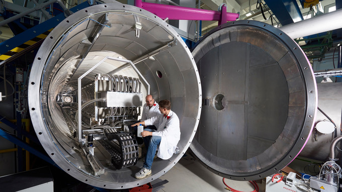 Instrument SANS-1 der Forschungs-Neutronenquelle Heinz-Maier-Leibnitz (FRM II) der TUM