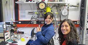 Students at the Advanced Lab Course