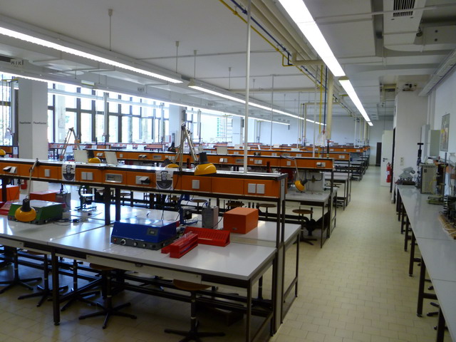 Physics lab at Weihenstephan
