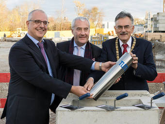 Cornerstone laying for the TUM Center for Functional Protein Assemblies (CPA) at the Garching Campus