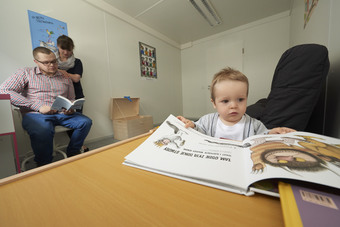 parent and child office room