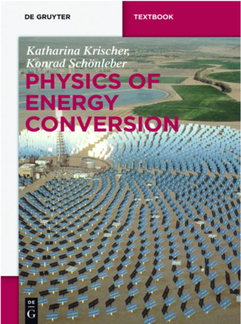 Cover of "Physics of energy conversion"