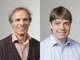 Professor Peter Böni and Professor Christian Pfleiderer